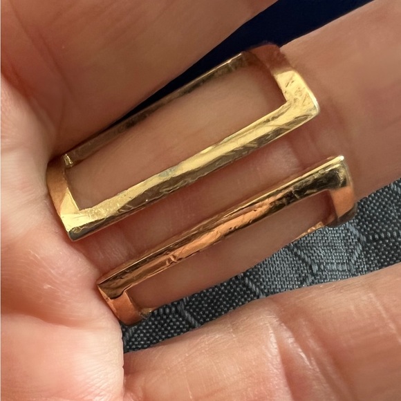 Pavé ring. Golden ring - Picture 4 of 4